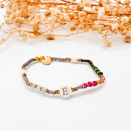 Pulsera Nacar Inicial