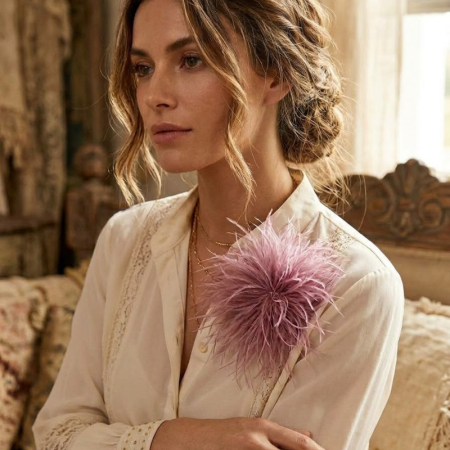 Broche Plumas